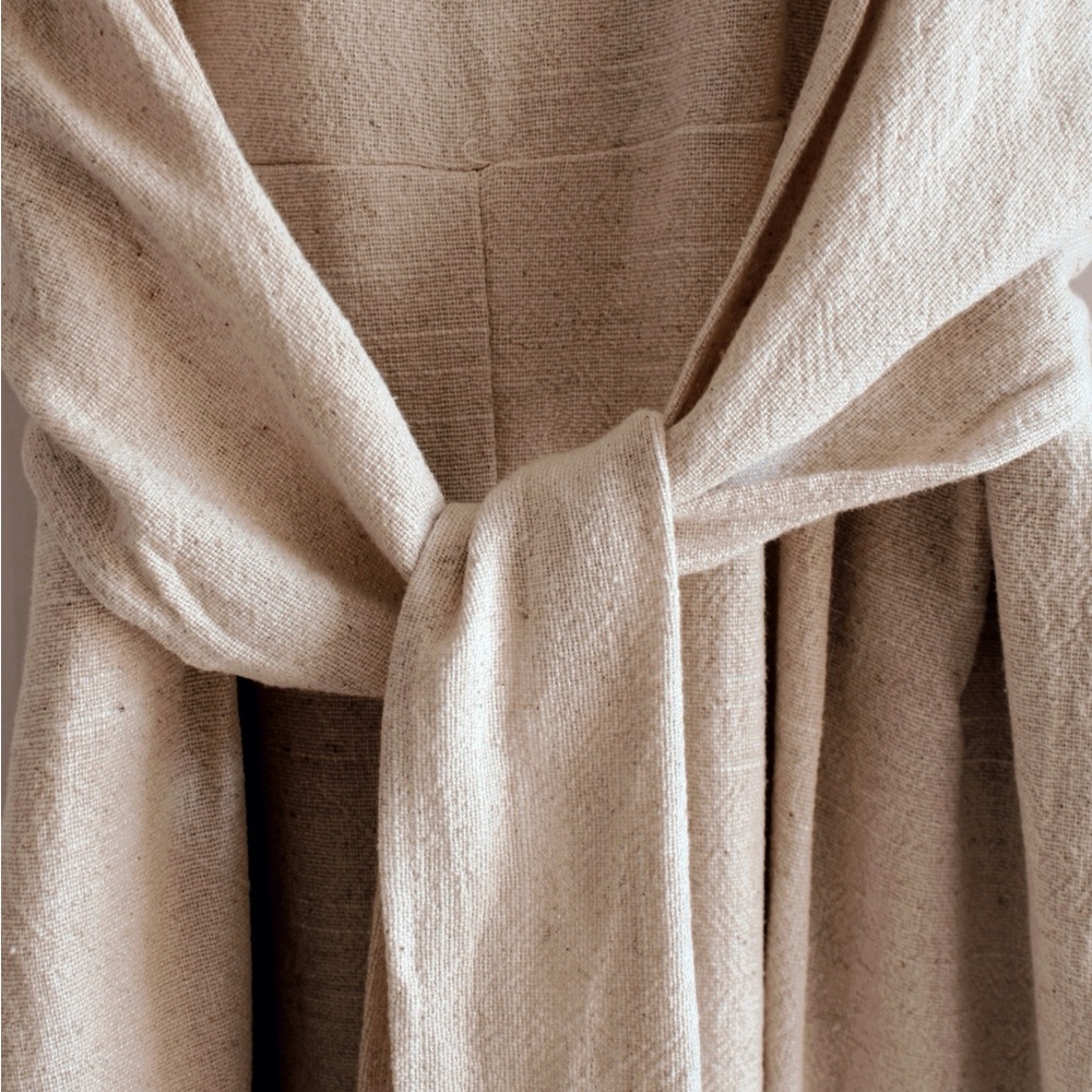 Three Birds Nest Linen Wide Leg Relaxed Jumpsuit - Picture 7 of 13